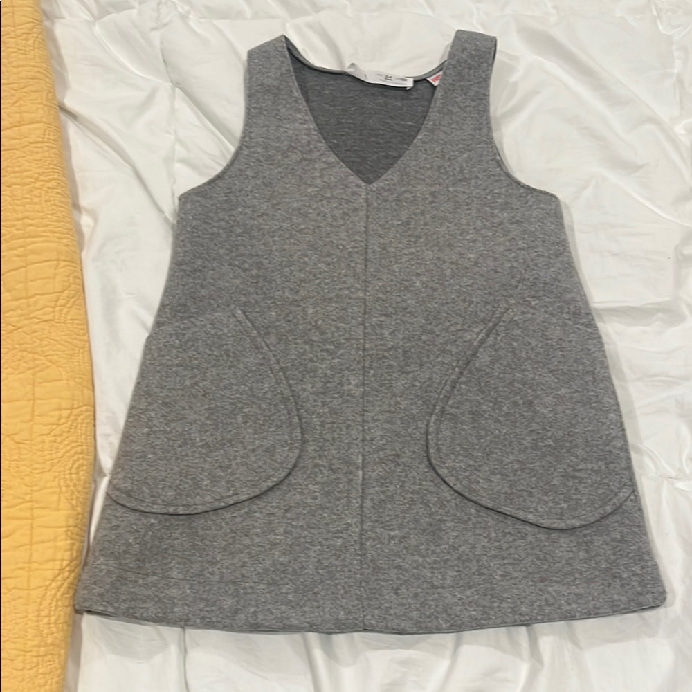 Zara Charcoal Gray Knit Top